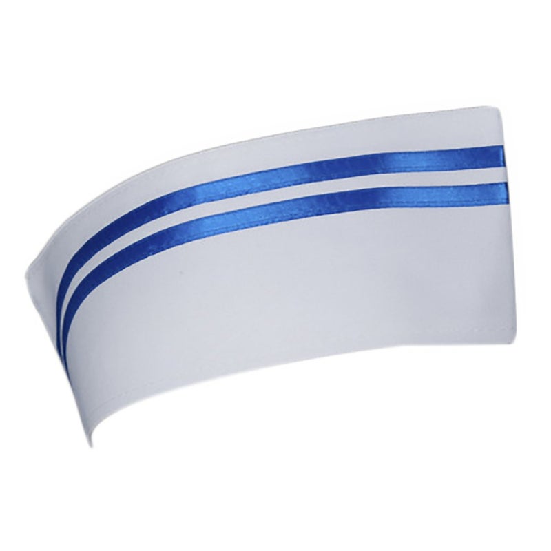 QZUnique Chef Hat Unisex Elastic Kitchen Cooking Chef Cap Adult Adjustable Baking Hat Reusable Food Service Hair Nets - Image 1